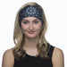 Hoo-Rag Black Paisley Bandana