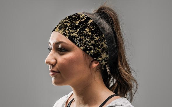 Junk Dripping Gold Headband